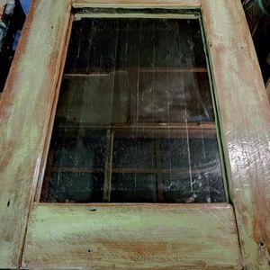 Barnwood mirror